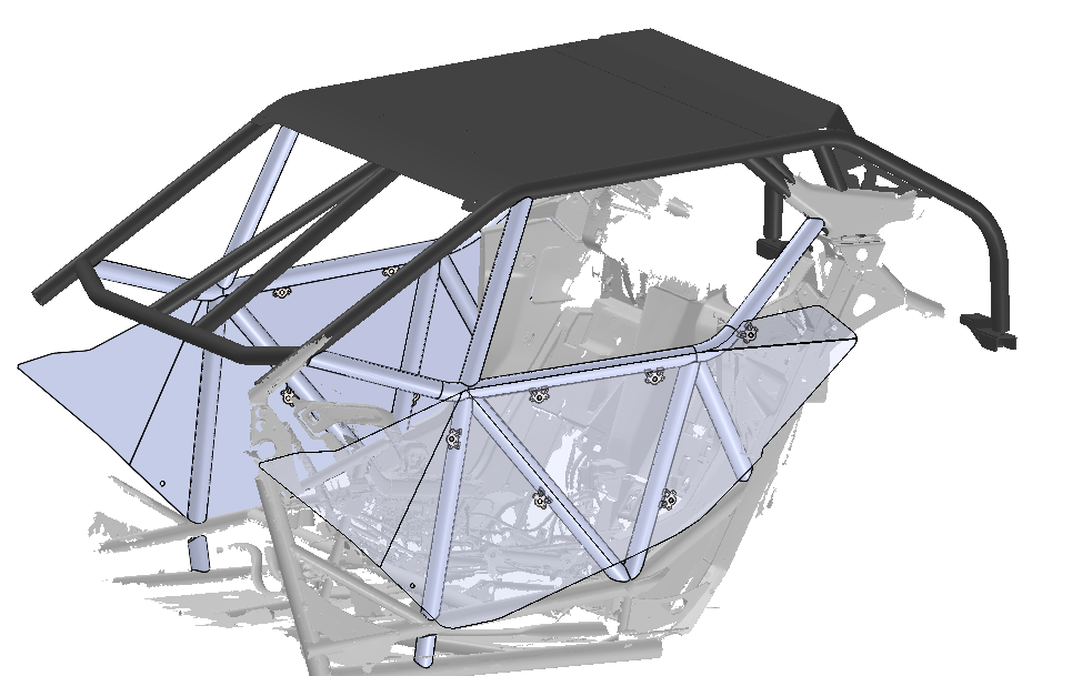 UTV race cage design