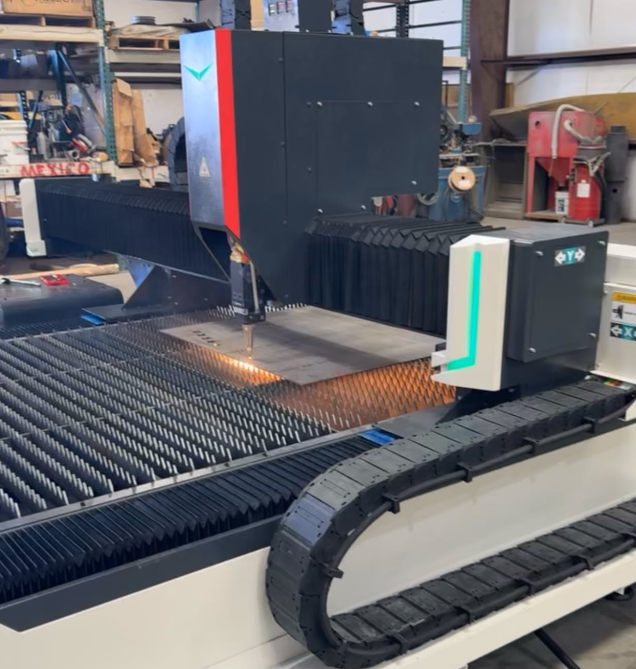 Laser cutting